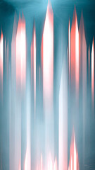 crimson, alloy red, molten ruby tones arranged as vertical electric geometric sparks