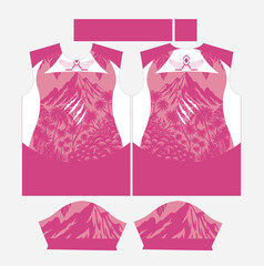 Ultimate Professional Sublimation Sports Jersey Design Vector Template With Front & Back Views for Teamwear Printing
