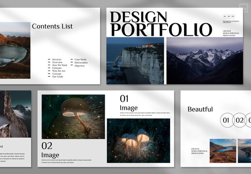 Design Portfolio Presentation Layout