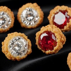 보석을 품은 튀김