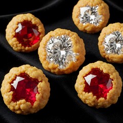 보석을 품은 튀김