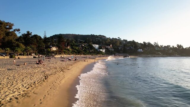 Zapallar Beach Chile Drone 4K
