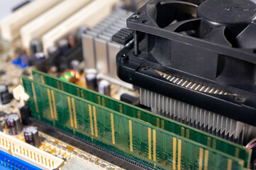 Computer motherboard and its parts