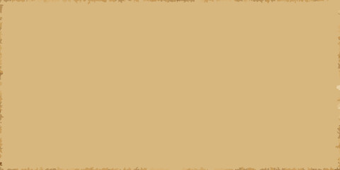 A plain solid tan background with subtle texture and a small white mark