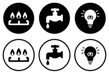 ライフラインのアイコンセット