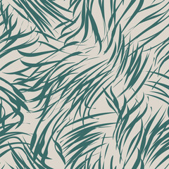 Abstract Leaf Seamless Pattern Design