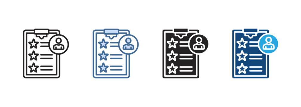 Multi Style Icon Set Accountable Collection