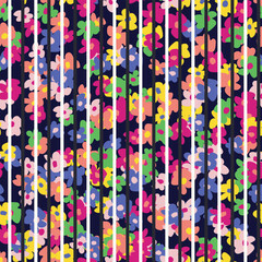 Ditsy Floral Seamless Pattern Design