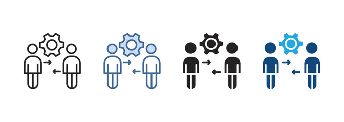 Multi Style Icon Set Administrator Collection © sanyotok364