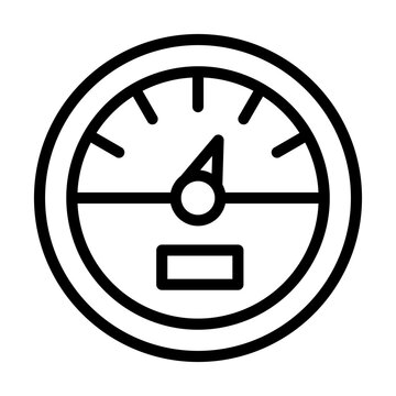 Altitude Meter Vector Icon