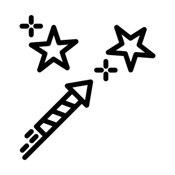 Fireworks Vector Icon