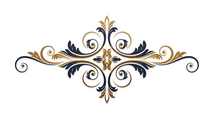 Elegant Swirls Ornament