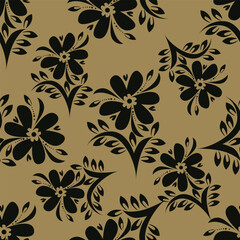 Sweet flower watercolor seamless pattern.soft pastel colors water color seamless pattern for beauty products or other