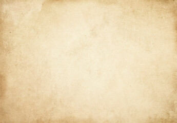 Fototapeta premium Faded grunge old stained paper texture.