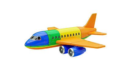 Colorful Toy Airplane