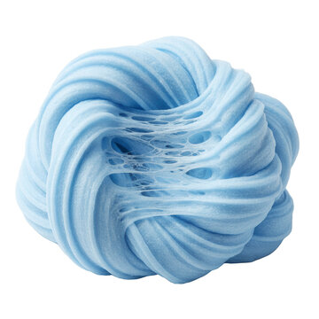 Blue Slime Ball on Black