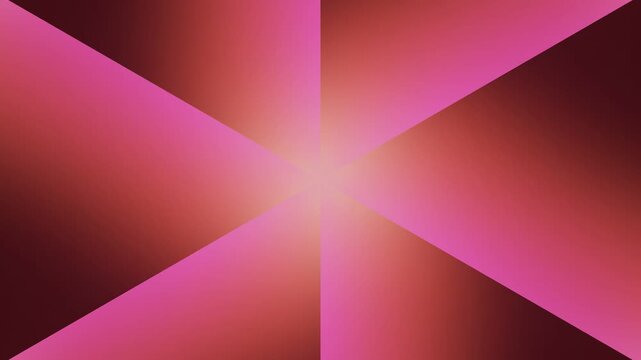 Abstract pink radial pattern with gradient effect and symmetrical design elements, viewed from a central perspective