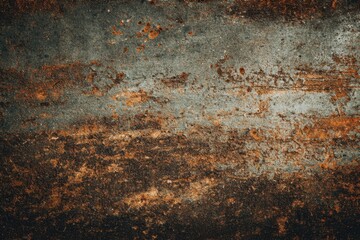 Grunge Texture Background: Weathered Metal Surface with Rusty Details, Distressed and Abstract Design Element for Creative Applications