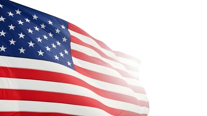 Obraz premium President's day american flag waving high symbolizing freedom and leadership