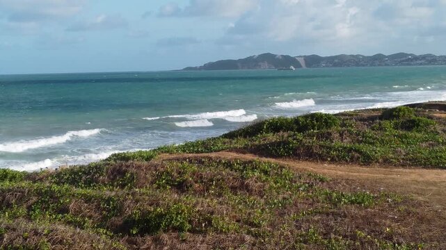 Coastal road, Natal, Rio Grande do Norte, Brazil
