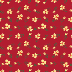 red stars background