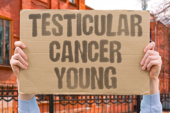 "Testicular Cancer Young" Males face disease in prime years. MALES. FACE. DISEASE. PRIME. YEARS.
