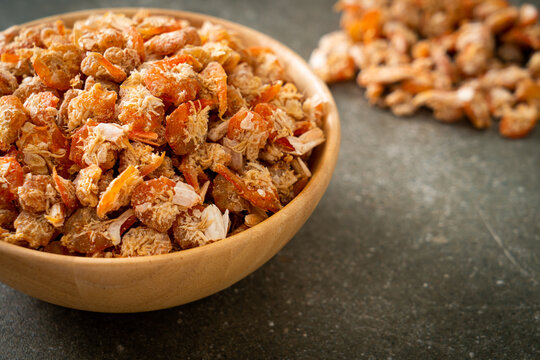 dried shrimps or dried salted prawn