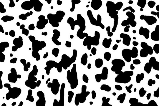 Transparent isolate black spots, dalmatian