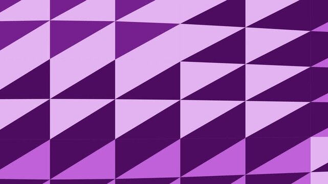 Abstract geometric purple pattern with triangular shapes and gradients