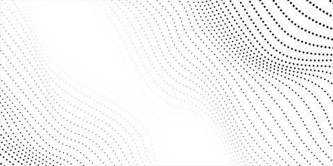 Set of halftone dots gradient pattern. eps 10 illustration.