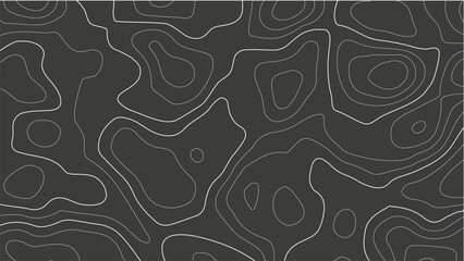 topography line map. Vector geographic contour map background.. Abstract topographic contours map background. Vintage outdoors style.Geographic abstract grid. EPS 10 vector illustration. © MSROKSANA