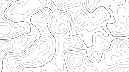 topography line map. Vector geographic contour map background.. Abstract topographic contours map background. Vintage outdoors style.Geographic abstract grid. EPS 10 vector illustration. © MSROKSANA