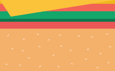 Design background burger fast food unique design abstract delicious
