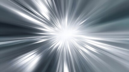 Fototapeta premium Abstract Light Burst with Radial Motion Blur Effect.