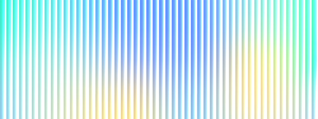 Fototapeta premium Ribbed glass texture with futuristic gradient. Vertical stripe pattern