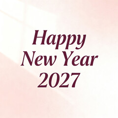 happy new year 2027