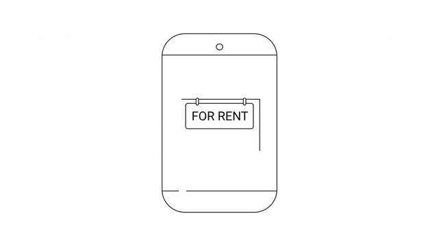Smartphone App for Rent - Real Estate and Housing Solutions.