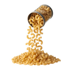 Golden coins cascading from a small sack into a pile of treasure below