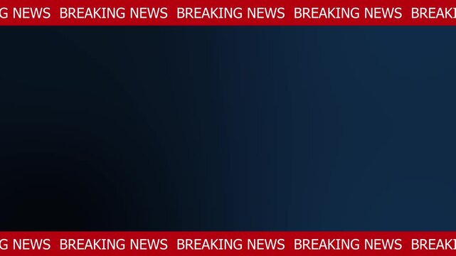 Breaking News Background Animation: Live Telecast for Broadcast and TV Studio News