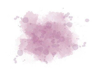 ワインレッドカラーインク　水彩テクスチャ　背景　フレーム　 splash ink