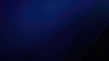 Blue abstract background with geometric planes. For corporate presentations, technology or modern digital wallpapers. 3D render. Illustration