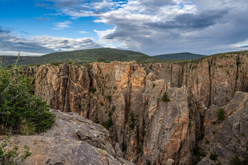 Obraz premium The Black Canyon of the Gunnison National Park, Colorado