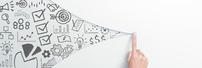 Business strategy, innovation and solution concept