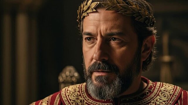 King Herod Portrait Plotting Political Intrigue