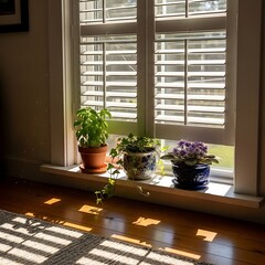 Morning Bloom: Window Still Life