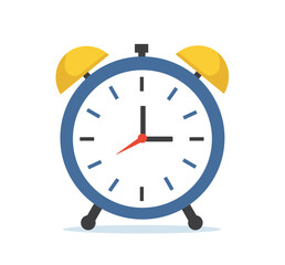 Ringing Alarm Clock vector Illustration	
