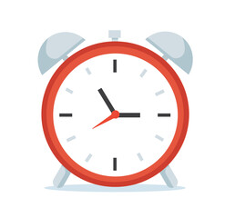 Ringing Alarm Clock vector Illustration	
