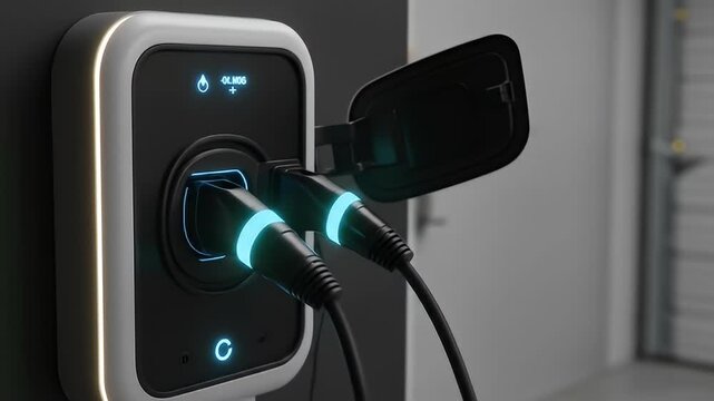 Electric Vehicle Charging Station - Powering the Future of Transportation.
