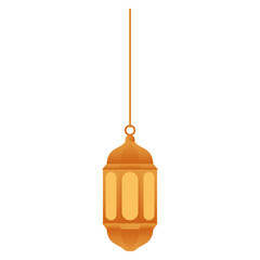 Islamic Hanging Lantern Illustration