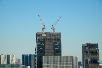 高層ビルのクレーン © 宏明 高橋